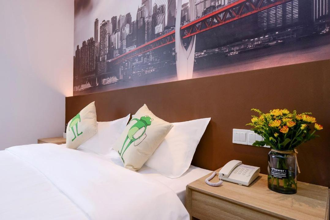 Heye International Youth Hostel Chongqing Esterno foto